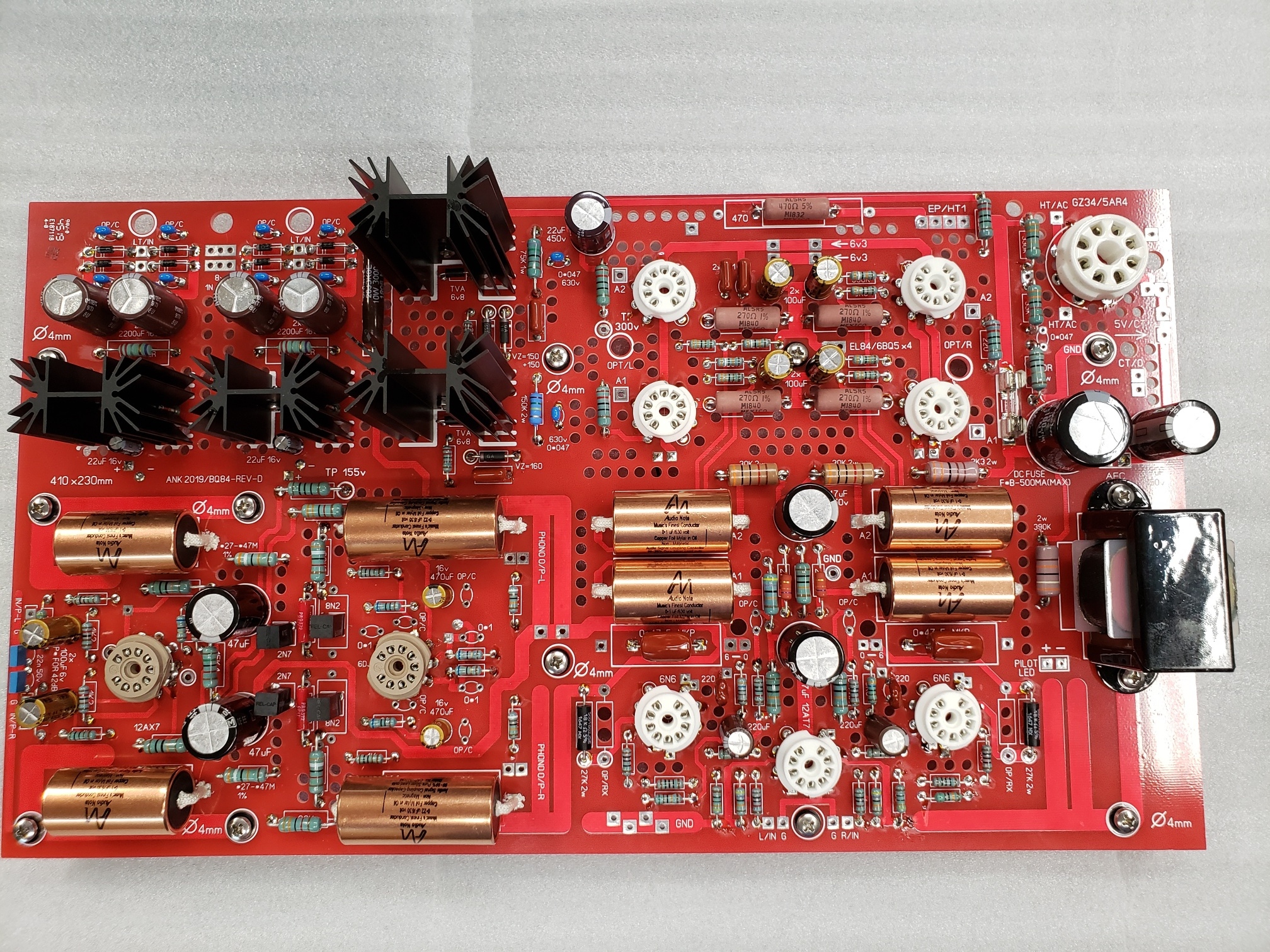 EL84 prOTOtype Phono – ANK Audio Kits