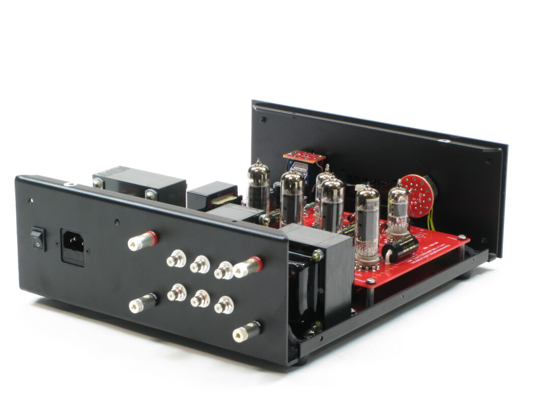 HiFi EL84 Vacuum Tube Power Amplifier Class AB Stereo Audio Amp DIY KIT  13W+13W