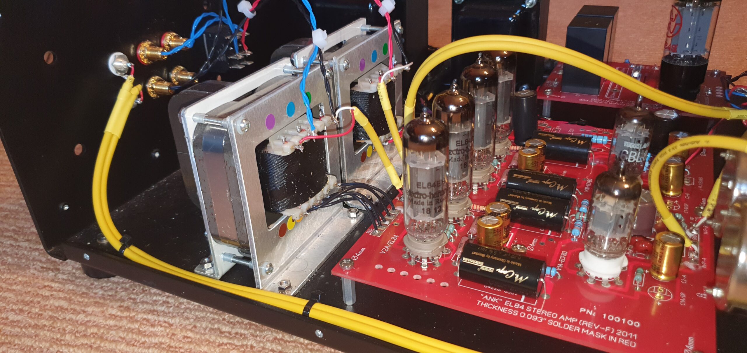 Headphone C core EL84 Amplifier “Virtuoso” ANK Audio Kits